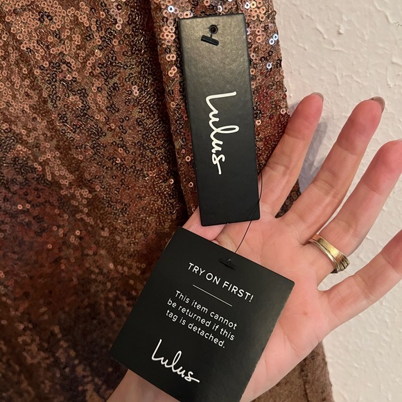 Sequin Maxi Party Dress - Picture 3 of 5